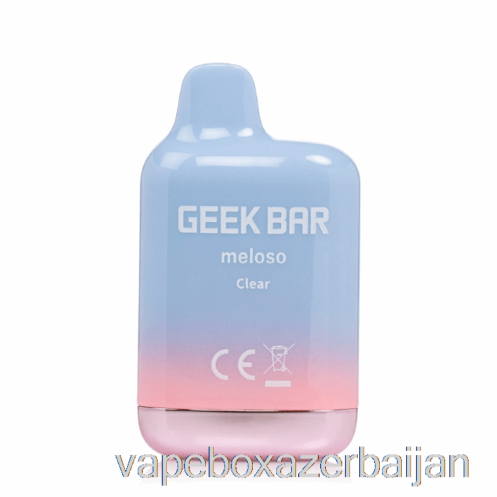 Vape Box Azerbaijan Geek Bar Meloso MINI 1500 Disposable Clear